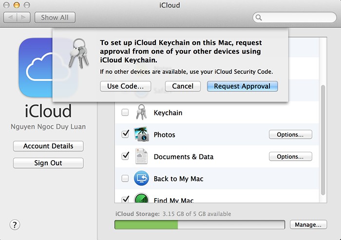 iCloud Keychain 